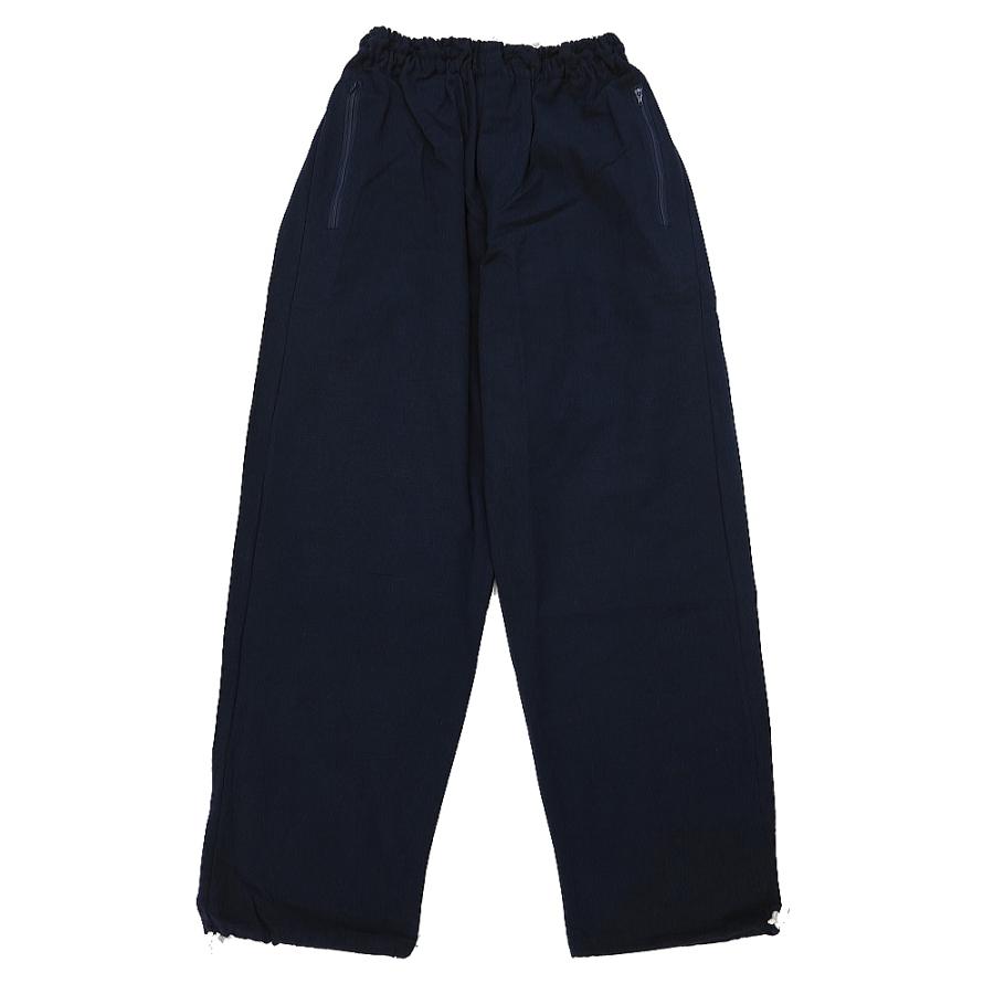 ダボズボン こだわりの綿紬 義若のダボズボン（紺）　超巾広サイズ（４Ｌ）男女兼用 義若オリジナル