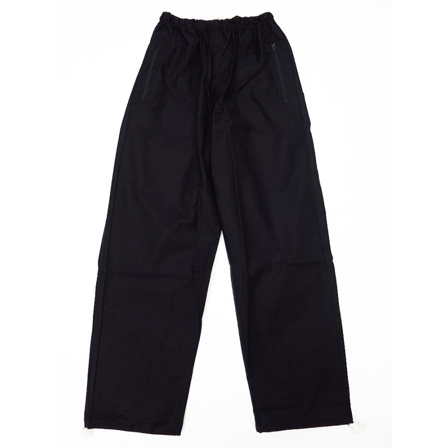 ダボズボン こだわりの綿紬 義若のダボズボン（黒）　超巾広サイズ（４Ｌ）男女兼用 義若オリジナル