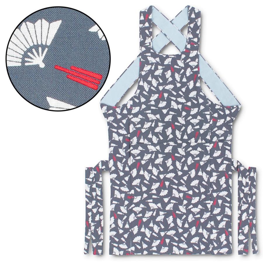 東京江戸一 腹掛け 扇面 ２尺１寸 ２尺２寸 東京江戸一 扇面 Stchem Pl