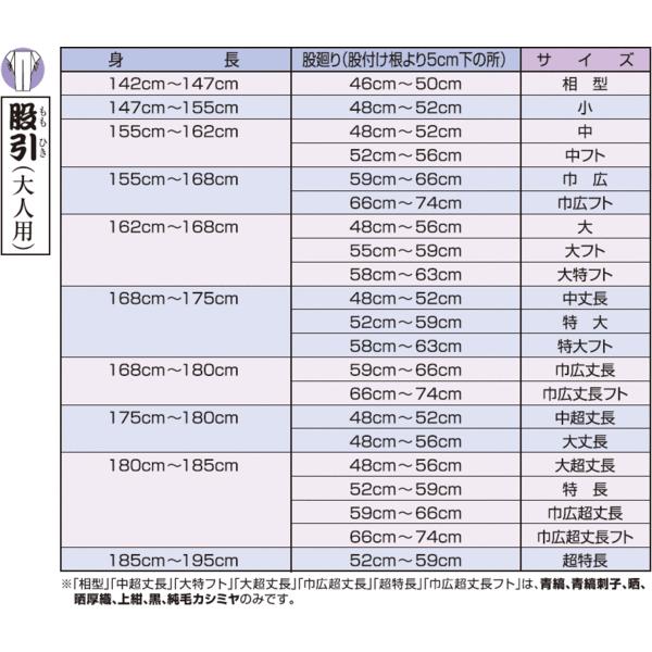 東京江戸一 女性用 上紺股引 小・中・大・小細・中細・大細・小極細 