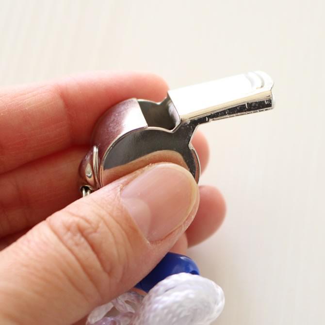 呼子笛 真鍮製ホイッスル 真ちゅう製 笛 1ダース（12個）セット