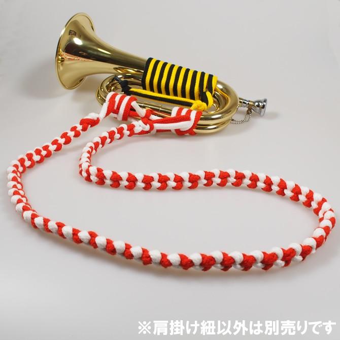 信号ラッパ用 編み肩掛けひも 紅白 : 祭り用品専門店 祭すみたや