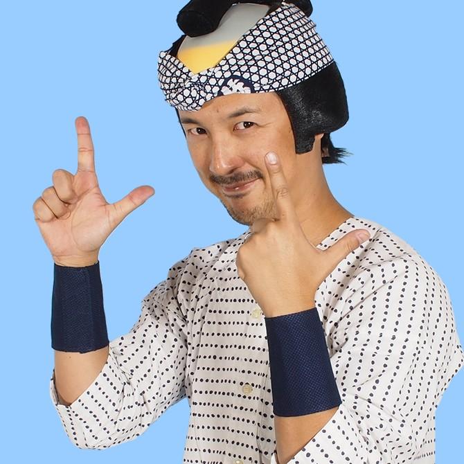 藍染刺子 手甲 5枚こはぜ 小・中・大・特大 : 祭り用品専門店 祭すみ