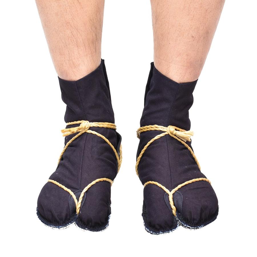 藍染草鞋掛足袋 26.5cm・27.0cm : 祭り用品専門店 祭すみたや