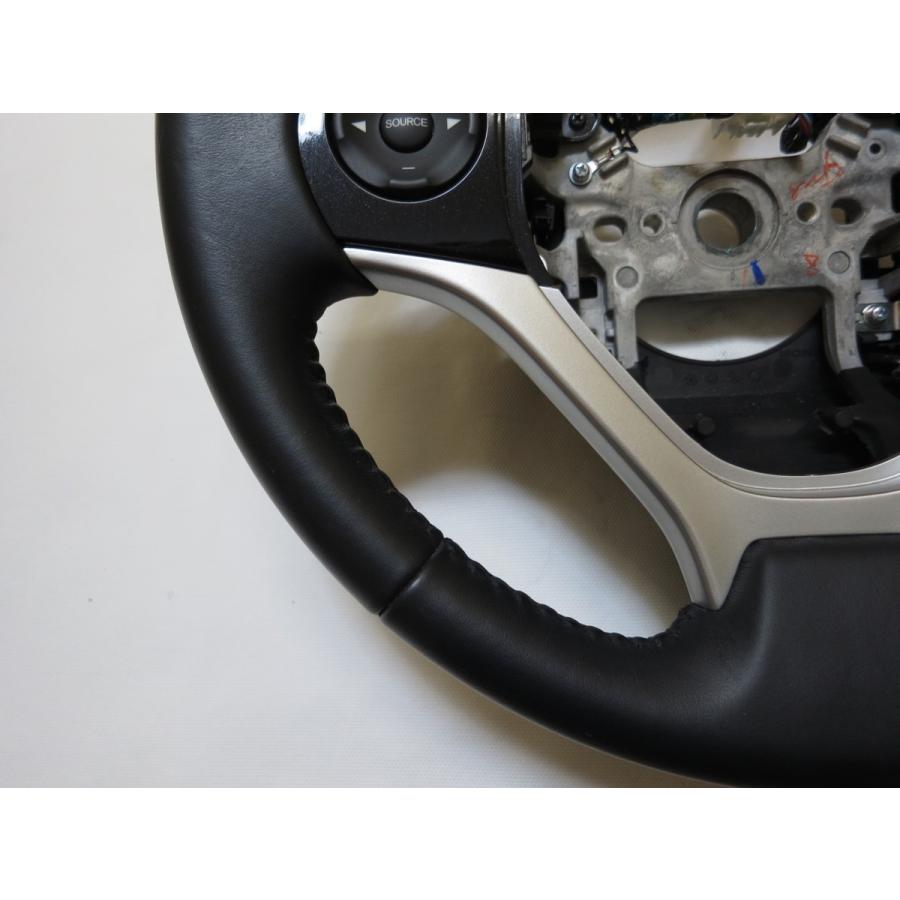 ジェイド FR4 JADE シビック スイッチ！ 純正 革 ステアリング