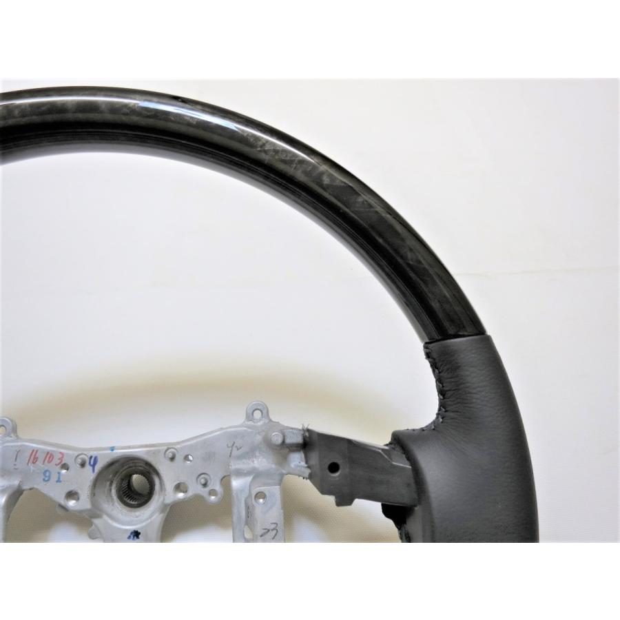 ランクル70系　レザーウッド ステアリングホイール ウッド×レザー ステアリング 当時物 トヨタ ランドクルーザー70