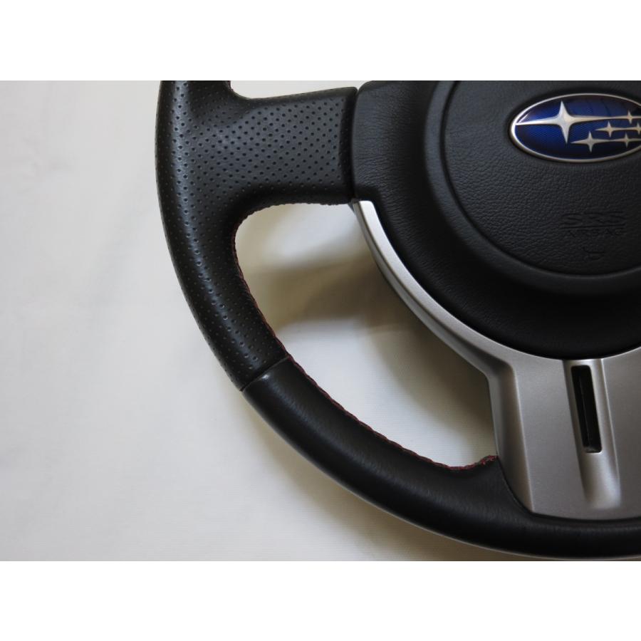 BRZ ZC6 純正 革 ステアリング ハンドル エアバック エアバッグ