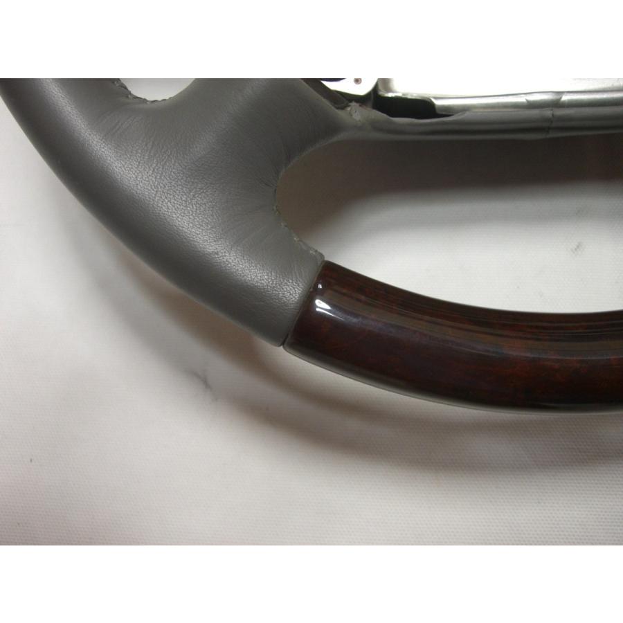 美品! 996 ポルシェ 純正 ウッド コンビ ステアリング ハンドル