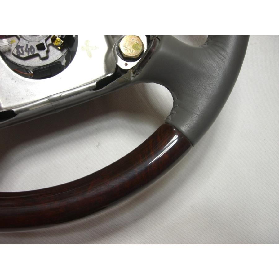 美品! 996 ポルシェ 純正 ウッド コンビ ステアリング ハンドル