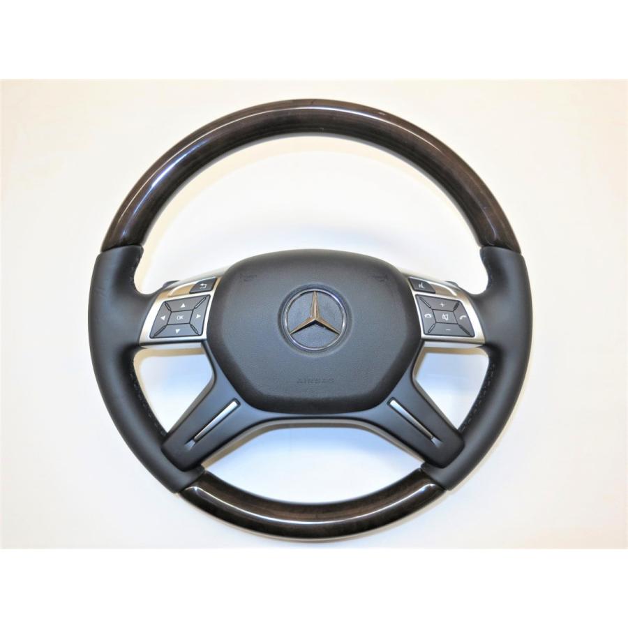 【希少】Gクラス ウッドコンビハンドル G350 AMG W463 希少! パドル! W463ゲレンデG350ベンツGクラス ウッド