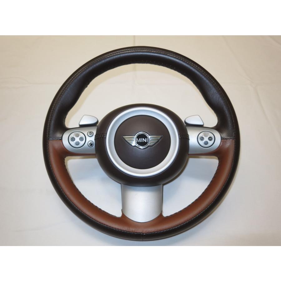 Mini 純正 エアバックカバー R53 R52 3スポーク R50 ハンドル