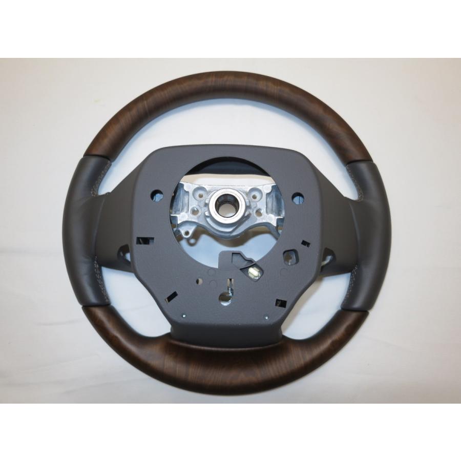 美品! LS LS460 LS600h 後期 純正 ウッド ステアリング ハンドル