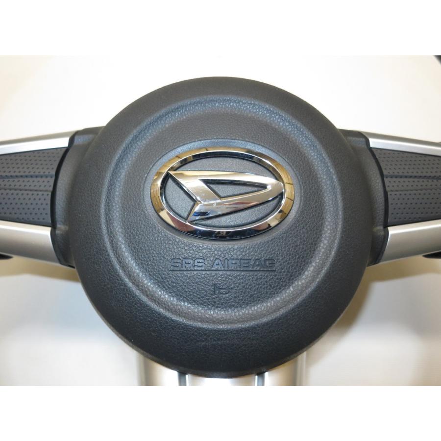 コペン LA400K 純正 革 ステアリング ハンドル エアバック エアバッグ