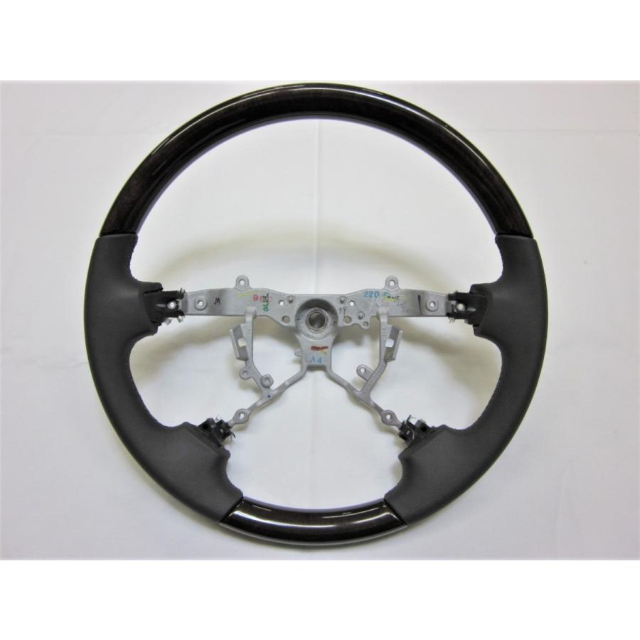 濃茶木！LS レクサス LS460 LS600h 前期 純正 本杢 ウッド