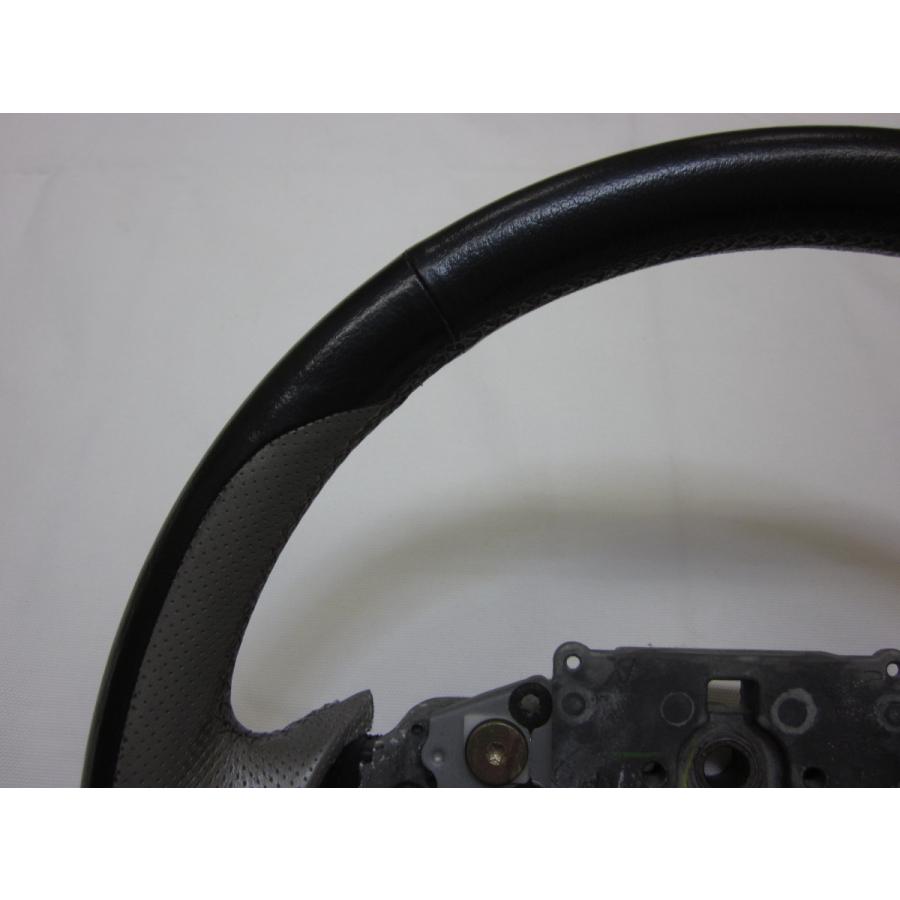 超希少! ツートンコンビ MPV MP-V LW系 LW3W 純正 革 ステアリング 