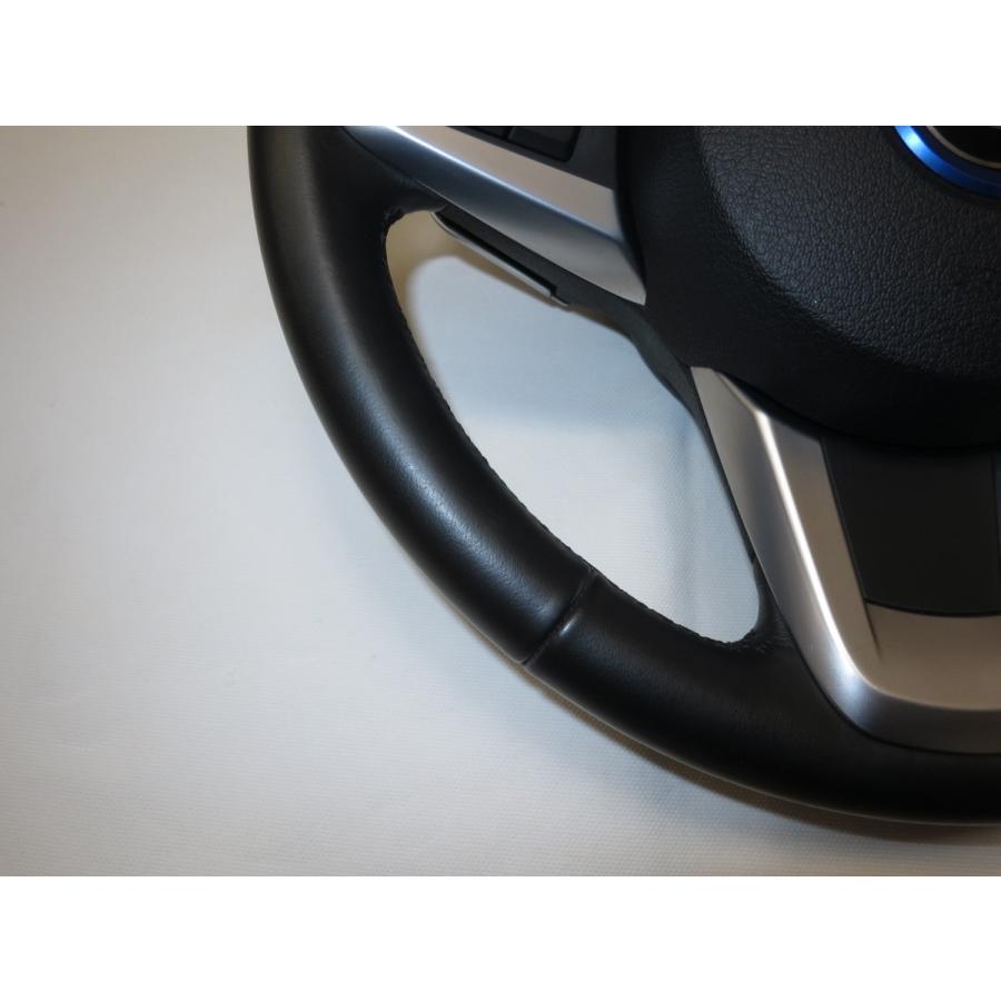 希少! パドルシフト付 Z4 E89 BMW 純正 革 ステアリング ハンドル エア