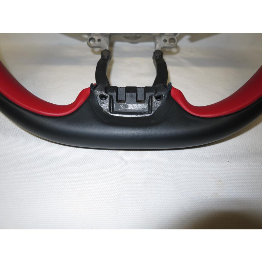 美品! シビック FK8 タイプR TYPE-R 純正 革 ステアリング ハンドル