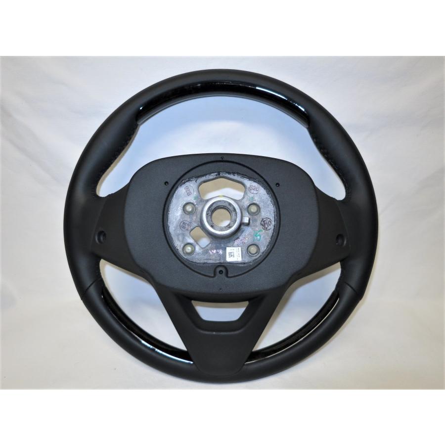 新同! ヒーター付! G12 7シリーズ BMW 純正 ウッド ステアリング