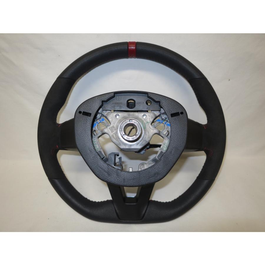 美品! ノートNISMOニスモE12 HE12後期 純正 ステアリング ホイール 
