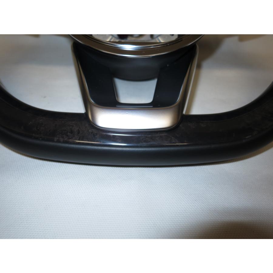 希少! ヒーター付き! W222純正 ウッド ステアリング ハンドル