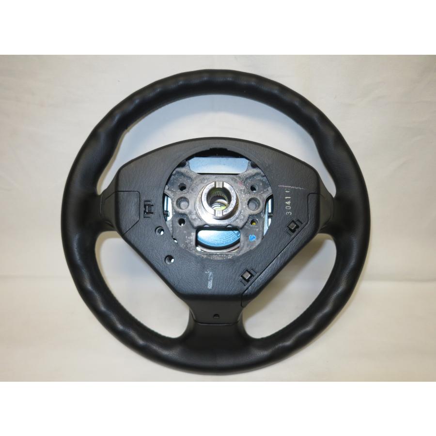 MOMO 7 ステアリング・ハンドル本体 エボ ランエボ7 ランエボVII CT9A 純正 momo モモ 革