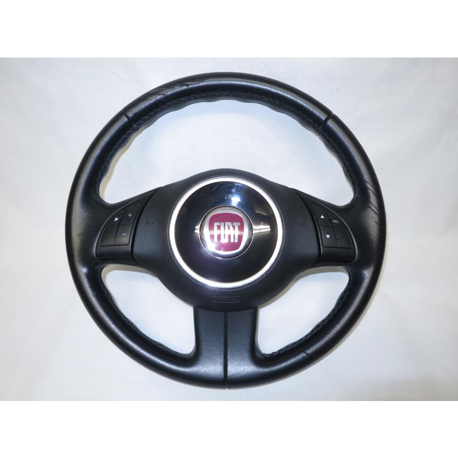 フィアット500 純正ステアリング