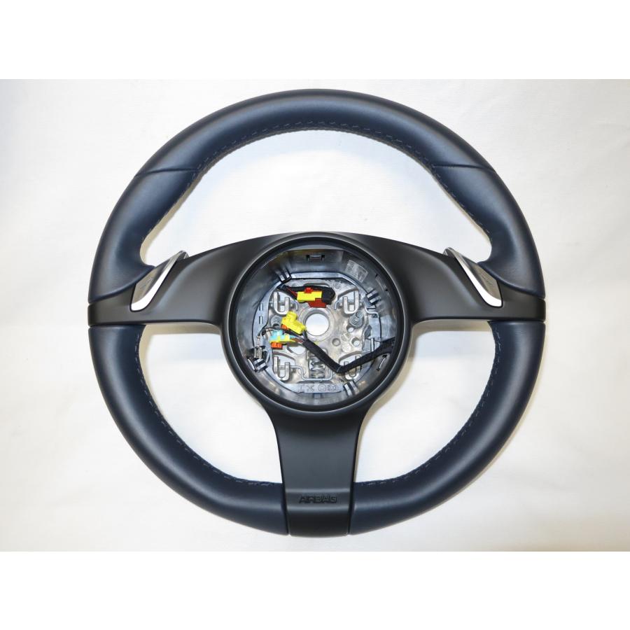 新品 ポルシェ純正OEM スポーツデザインステアリング用 ステアリングレバー 新品 ポルシェ純正OEM スポーツデザインステアリング用