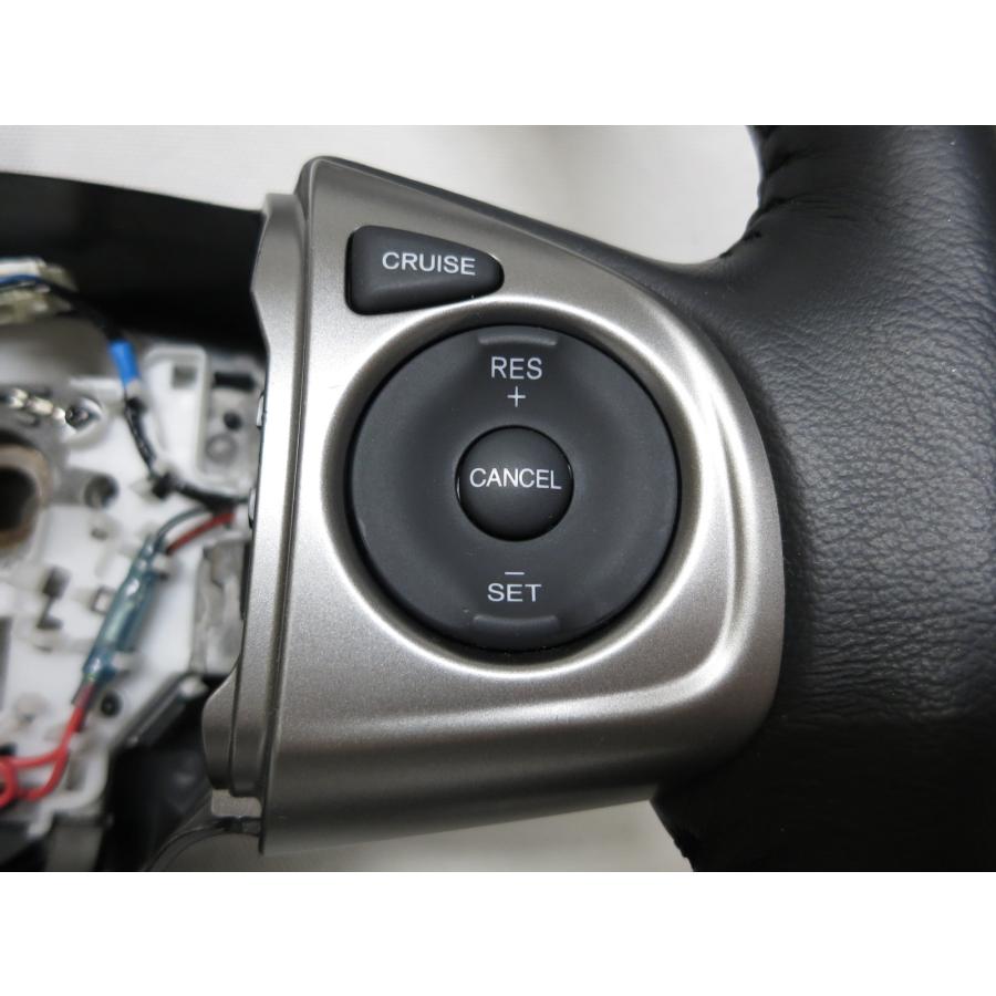 希少ヒーター付! NBOX N-BOX JF1 JF2純正 革 ステアリング ハンドル