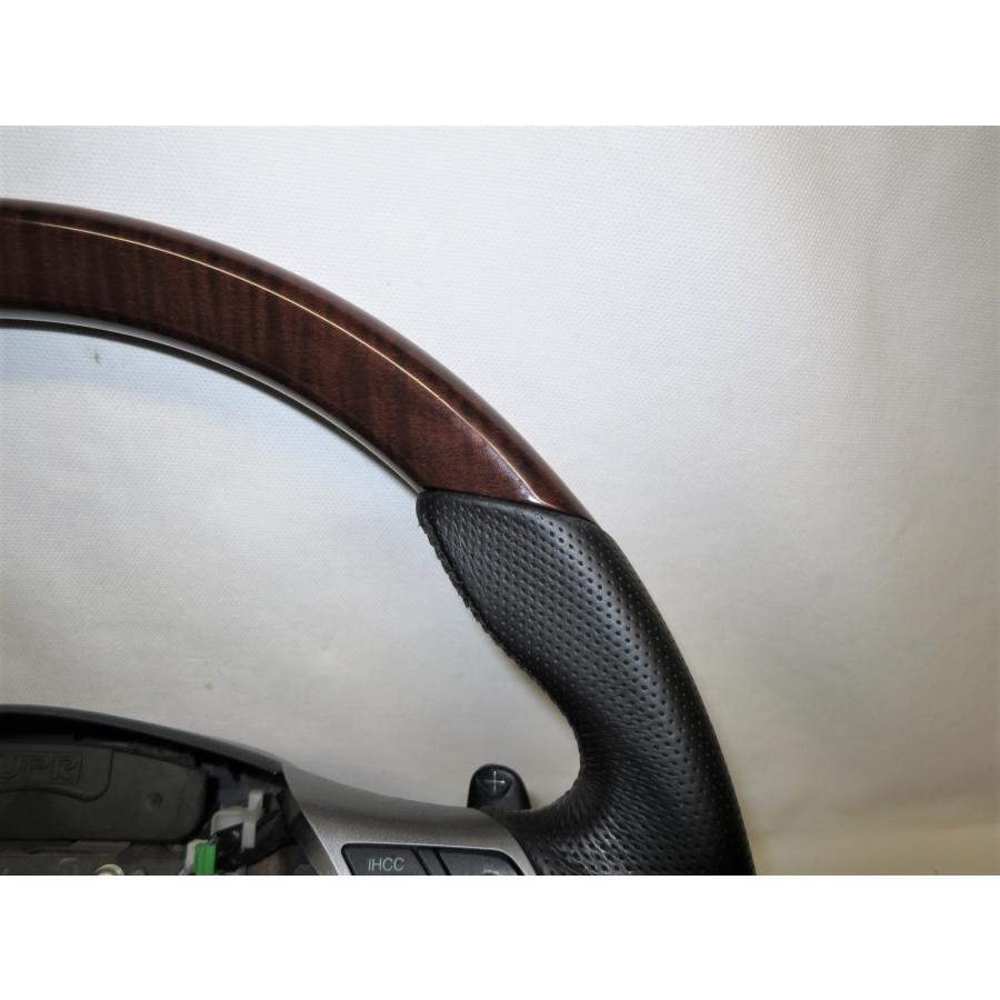 美品! パドル付! レジェンド KB1 KB2 純正 ウッド ステアリング