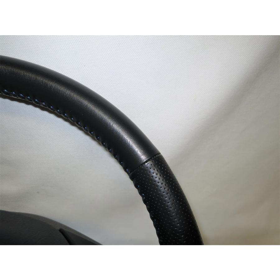 エボ ランエボ7 CT9A 純正 革 ステアリング ハンドル エアバック