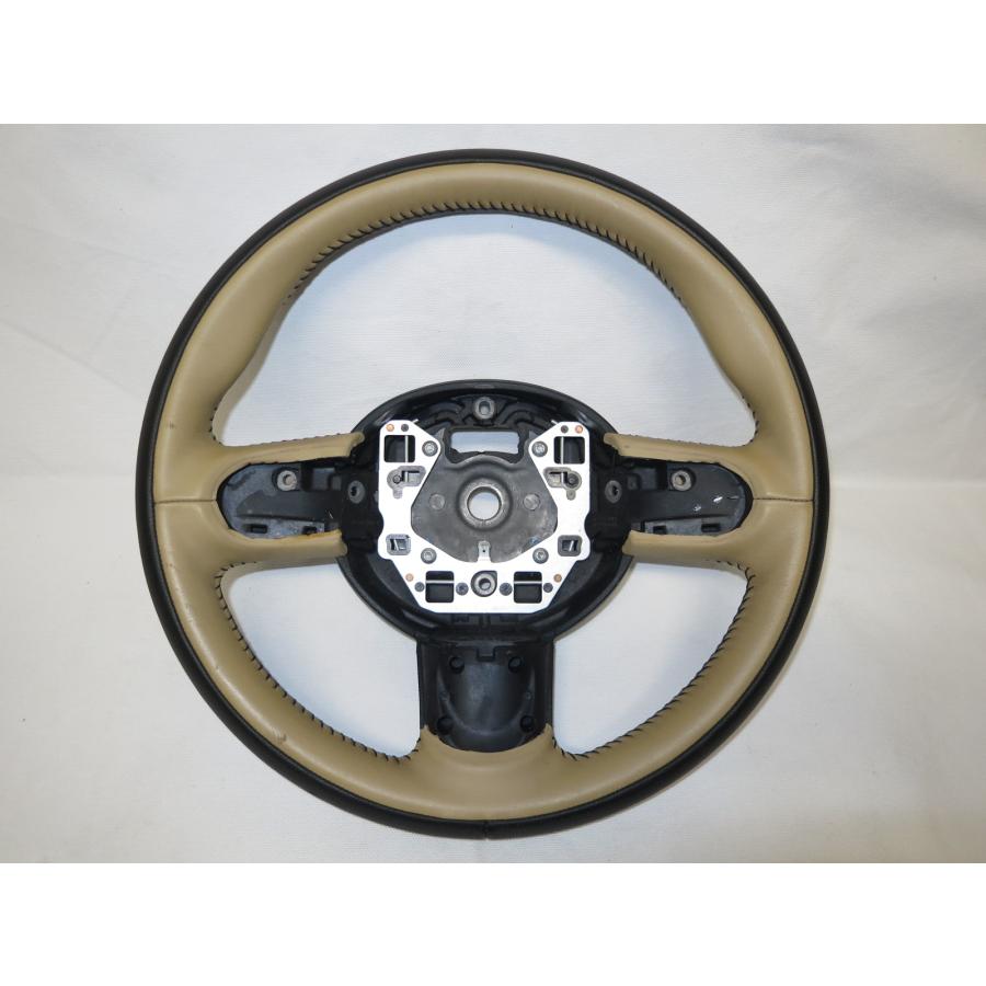 値下【未使用】MINI 純正ステアリングMINI COOPER S CLUBMAN R55 ミニ MINI BMW 純正 革 ステアリング ハンドル クーパー クラブ