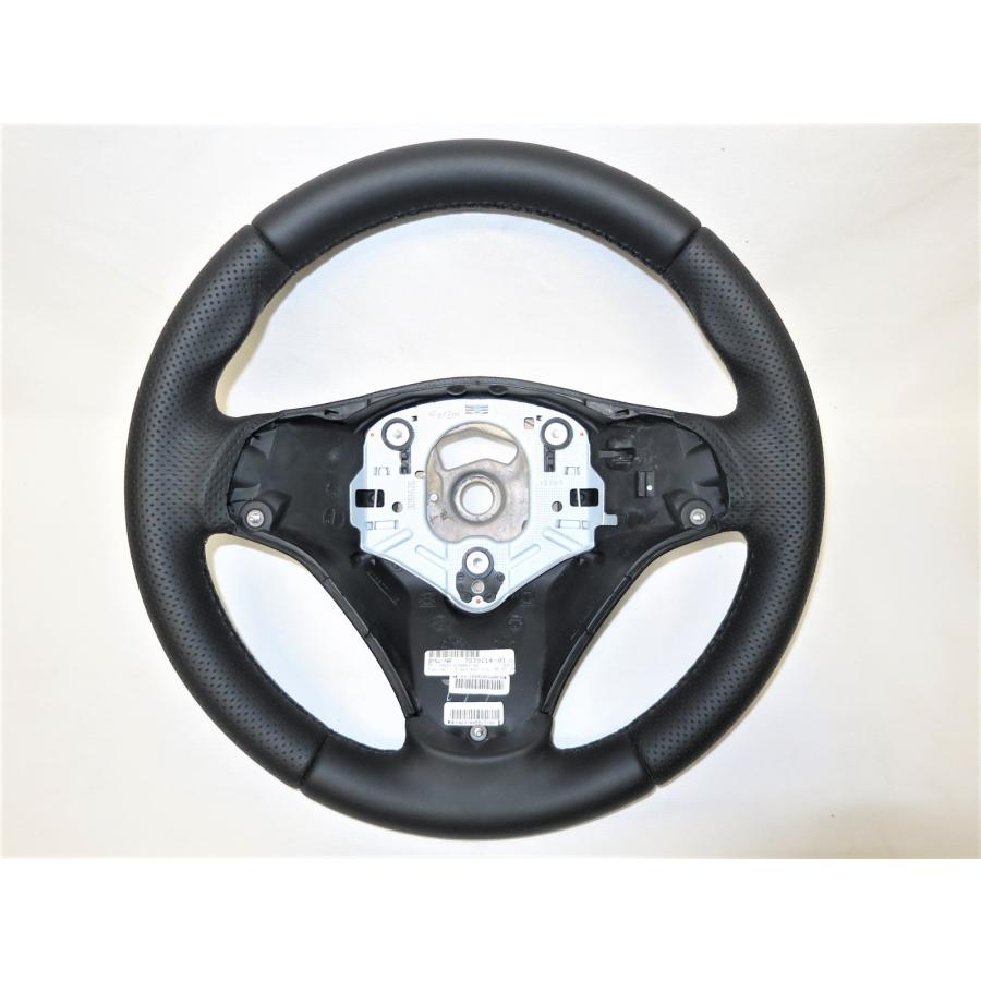 新品! E87 BMW Mスポーツ! 純正 革 ステアリング ハンドル スイッチ 3