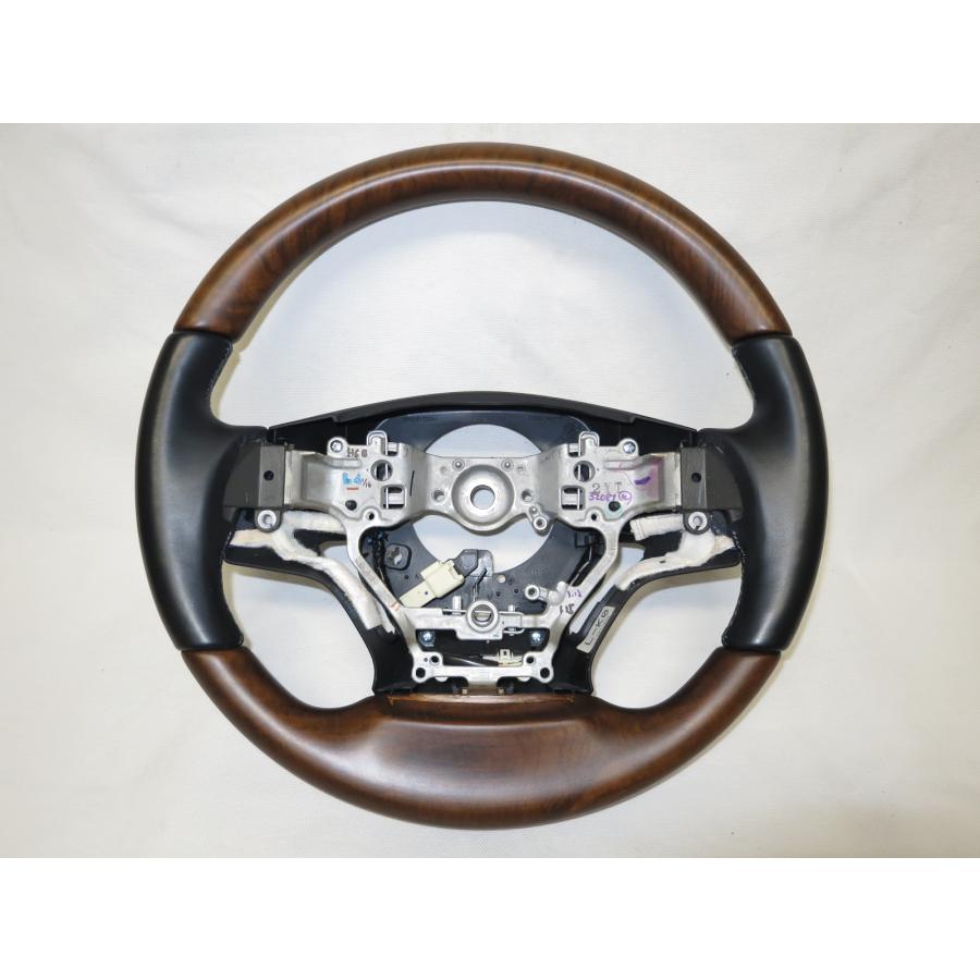 LS LS460 LS600h 純正 ウッド ステアリング ハンドル ヒーター