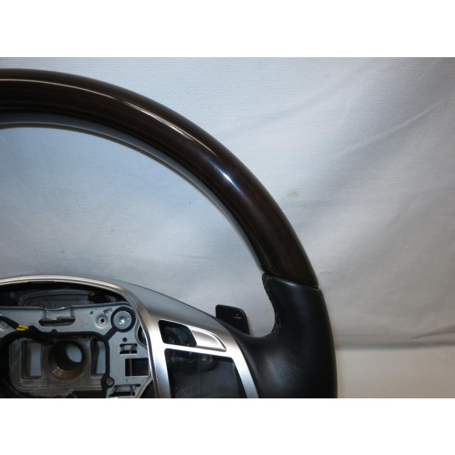 希少! W463 G550 ベンツ 純正 ウッド ステアリング ハンドル W166 ML