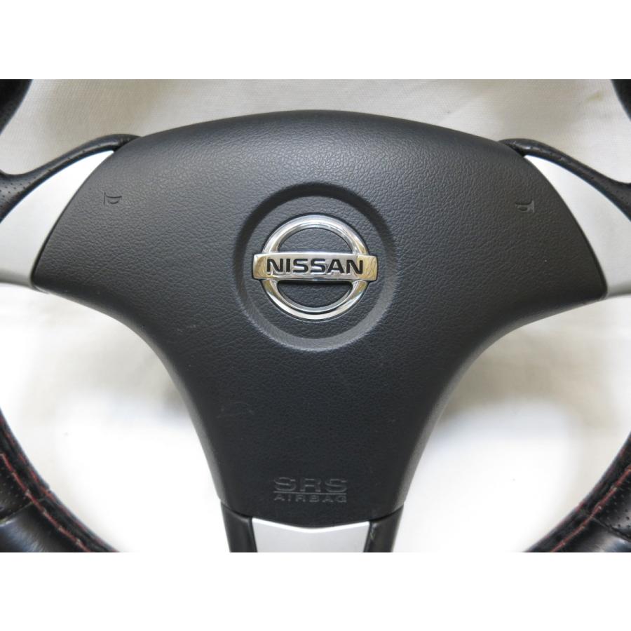モモ momo 日産純正OP オプション セレナ 革 ステアリング エア モモ momo 日産純正OP オプション セレナ 革 ステアリング エア