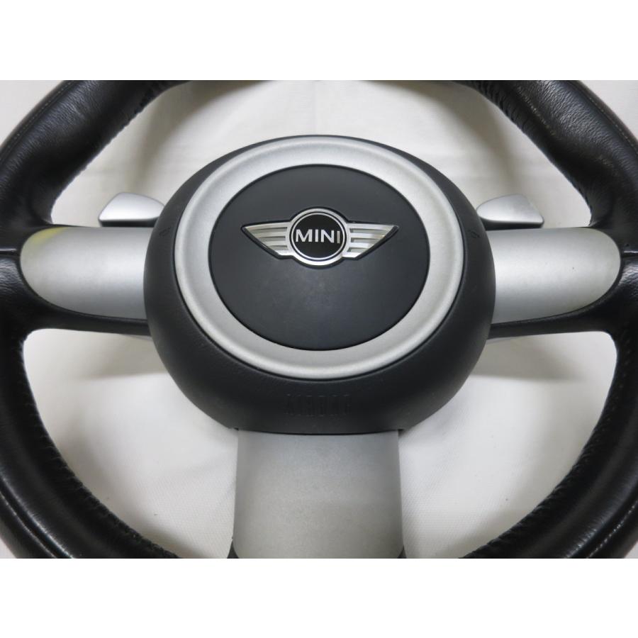 希少!3本スポーク!パドル付き!ミニ MINI R53 RE16 BMW 純正 革 