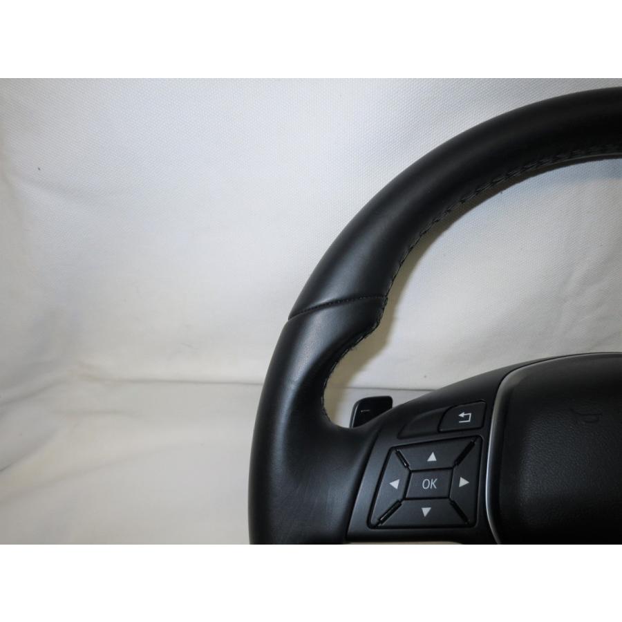 W246 ベンツ 純正 革 ステアリング ハンドル エアバック エアーバック