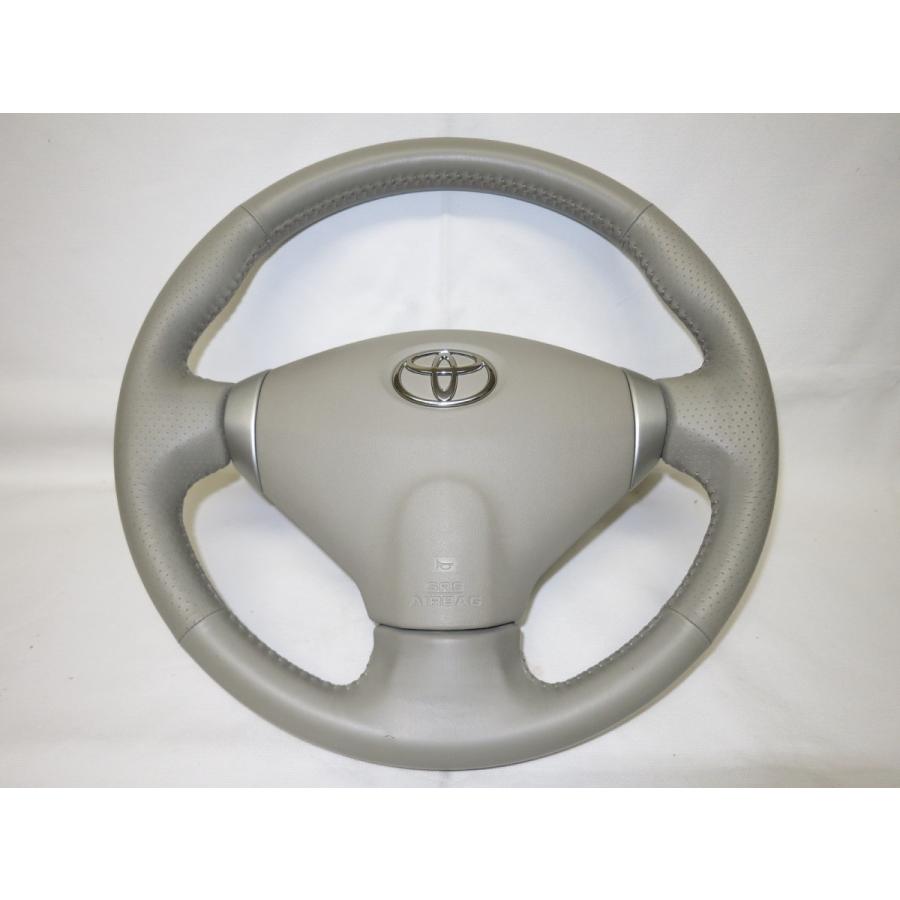 ポルテ NNP11 純正 革 ステアリング ハンドル エアバック エアバッグ