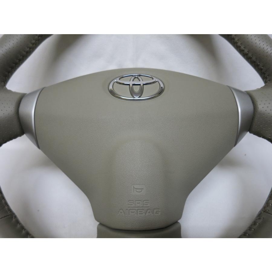 ポルテ NNP11 純正 革 ステアリング ハンドル エアバック エアバッグ