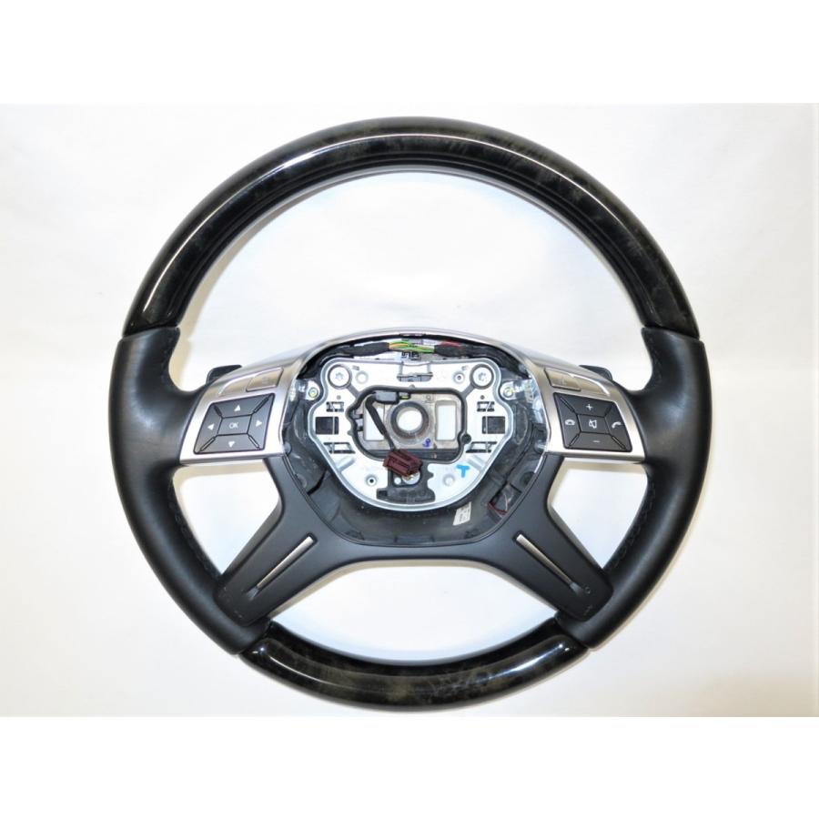 希少!ブラックポプラウッド W166 MLクラス 純正 ウッド