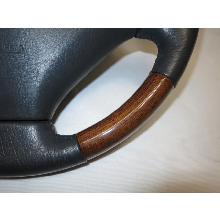 ワゴンR MC21S MC22S 純正 ウッド ステアリング ハンドル エアバック