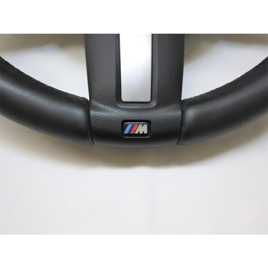 希少パドル付! F30 Mスポーツ 純正 革 ステアリング ハンドル エア