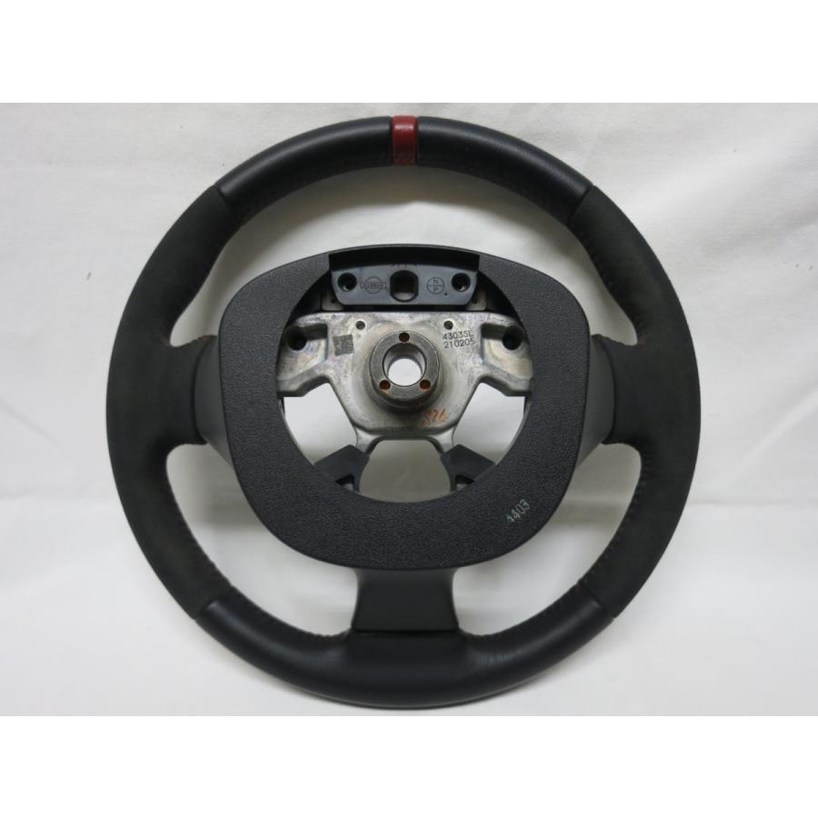 希少レッドステッチ!マーチ K13 ニスモ 純正 アルカンターラ 革 