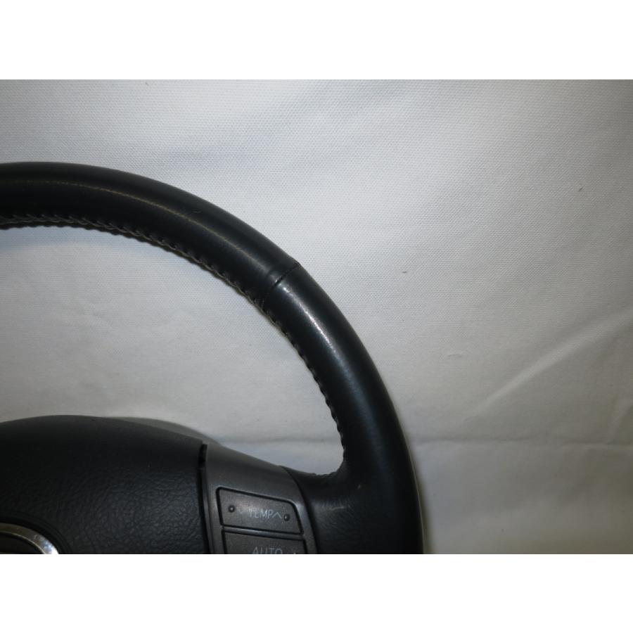 ダイハツ ムーヴ ミラ タント L175S L275 L375S 純正 モモステ ミラ L275S純正 革 ステアリング ハンドル エアバック エアー