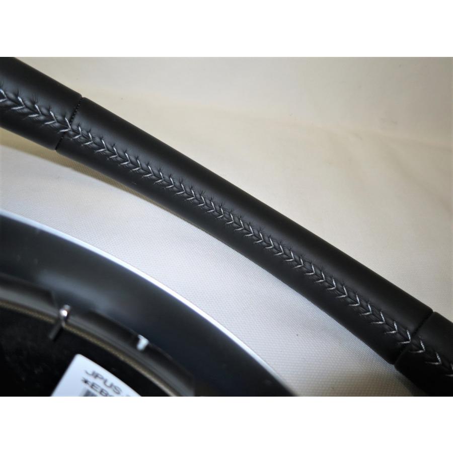 マツダ NDロードスター/NDRF (ND5RC/NDERC) 純正ハンドル 新同! シルバーステッチ! ロードスター ND系 ND5RC NDERC 純正