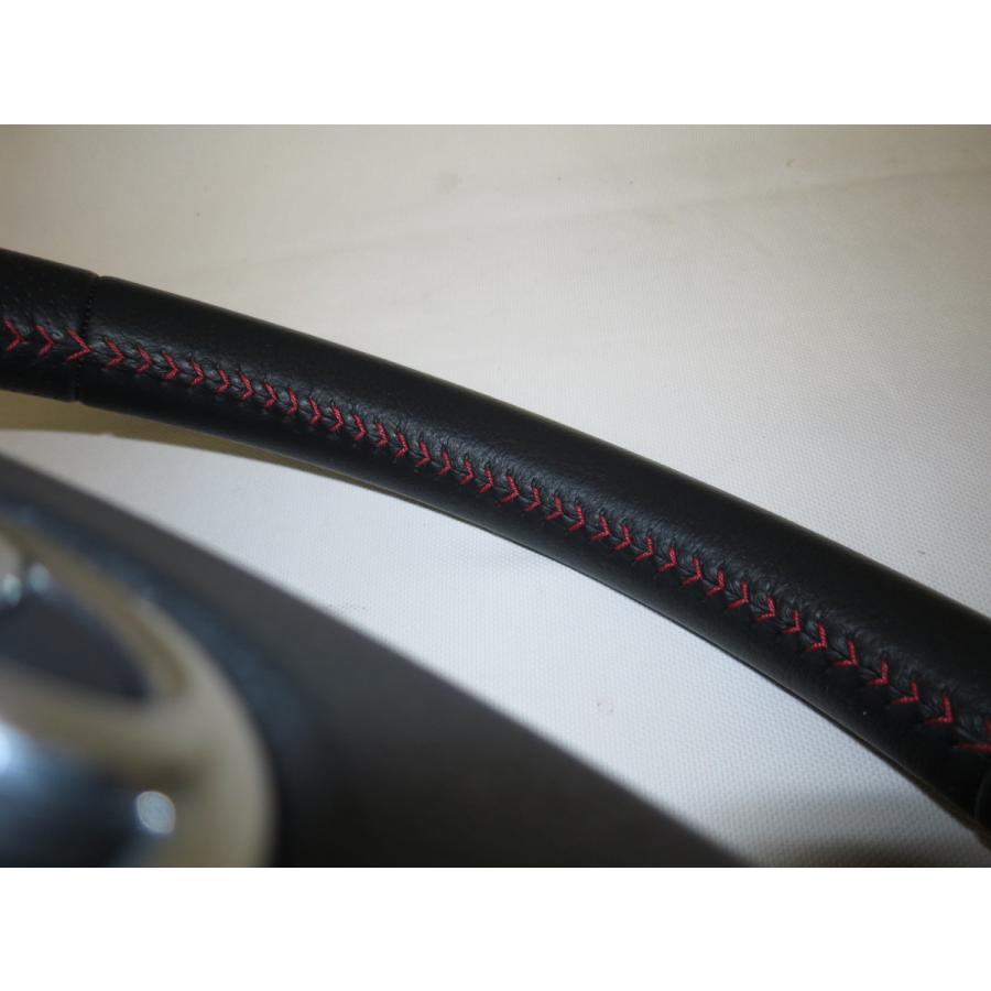 美品! G's! パドル付! レッドステッチ! マークX GRX130 純正 革