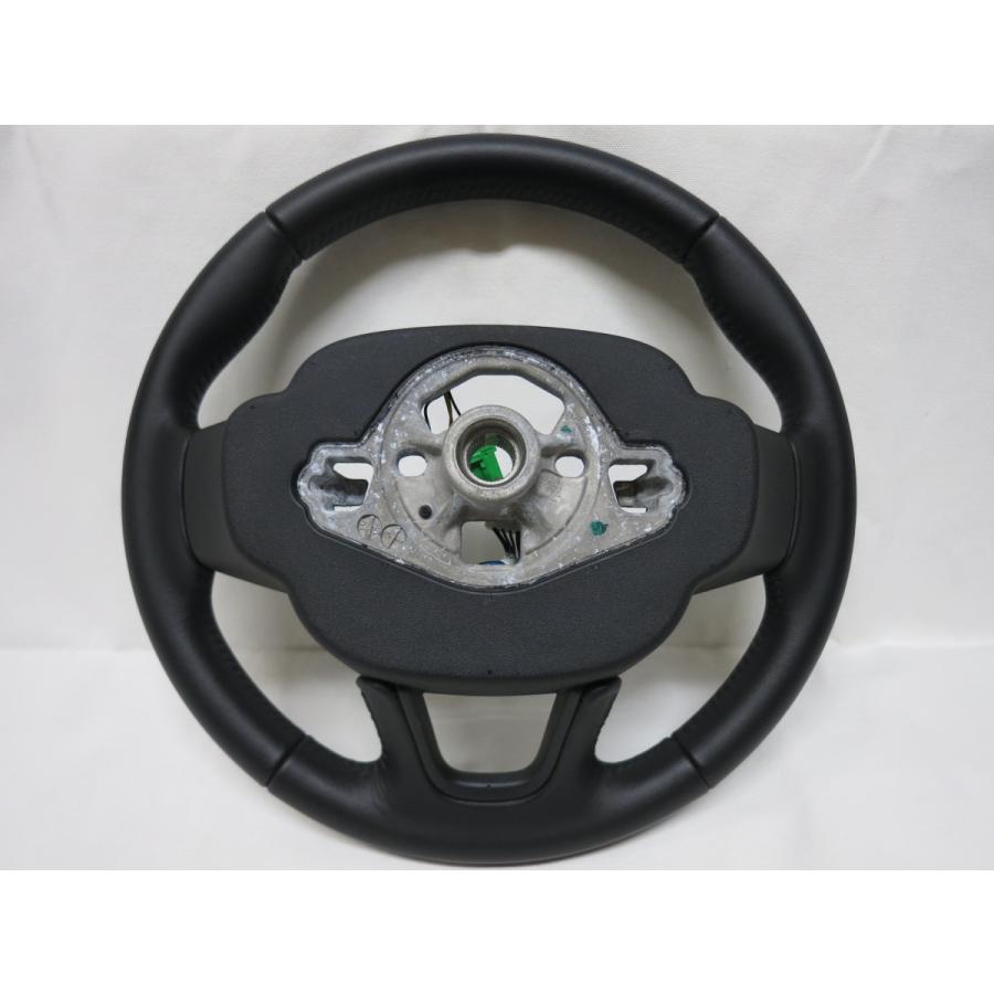 美品! XC40 ボルボ XB XB420XC 純正 本革 革 ステアリング ハンドル