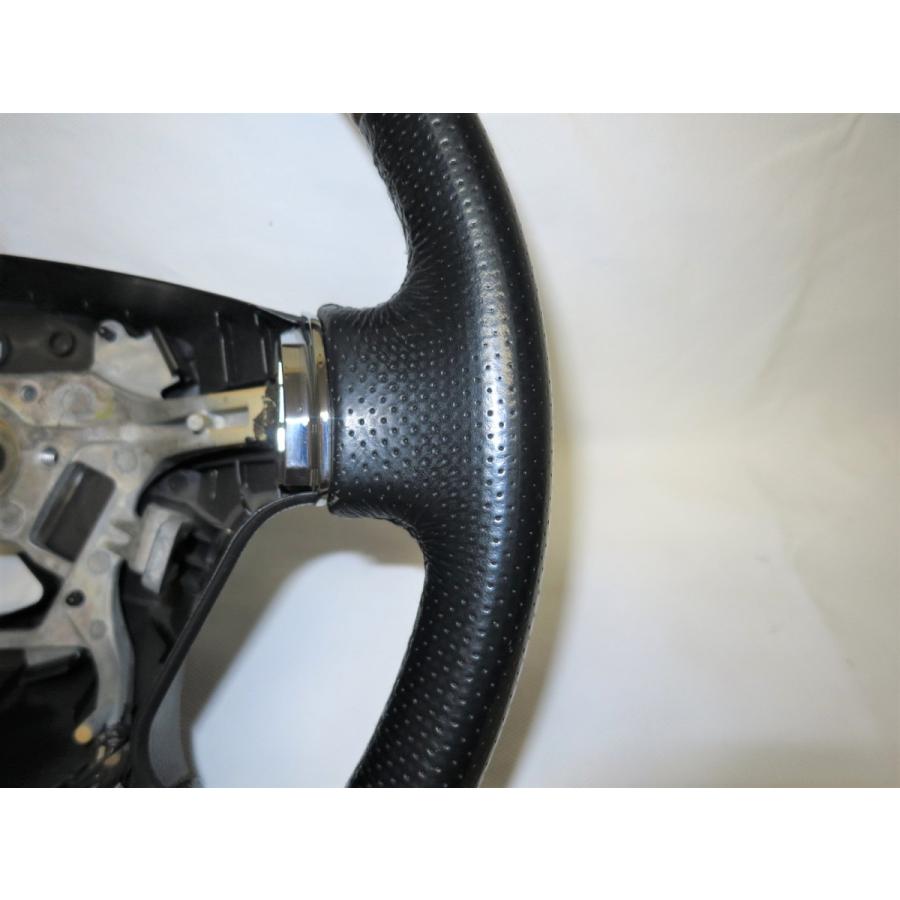 美品! フーガ 3500 350GT PY50 Y50 純正 ウッド コンビ ステアリング
