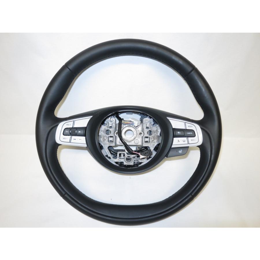 希少! ヒーター付! フィット GR3 純正 本革巻 革 ステアリング