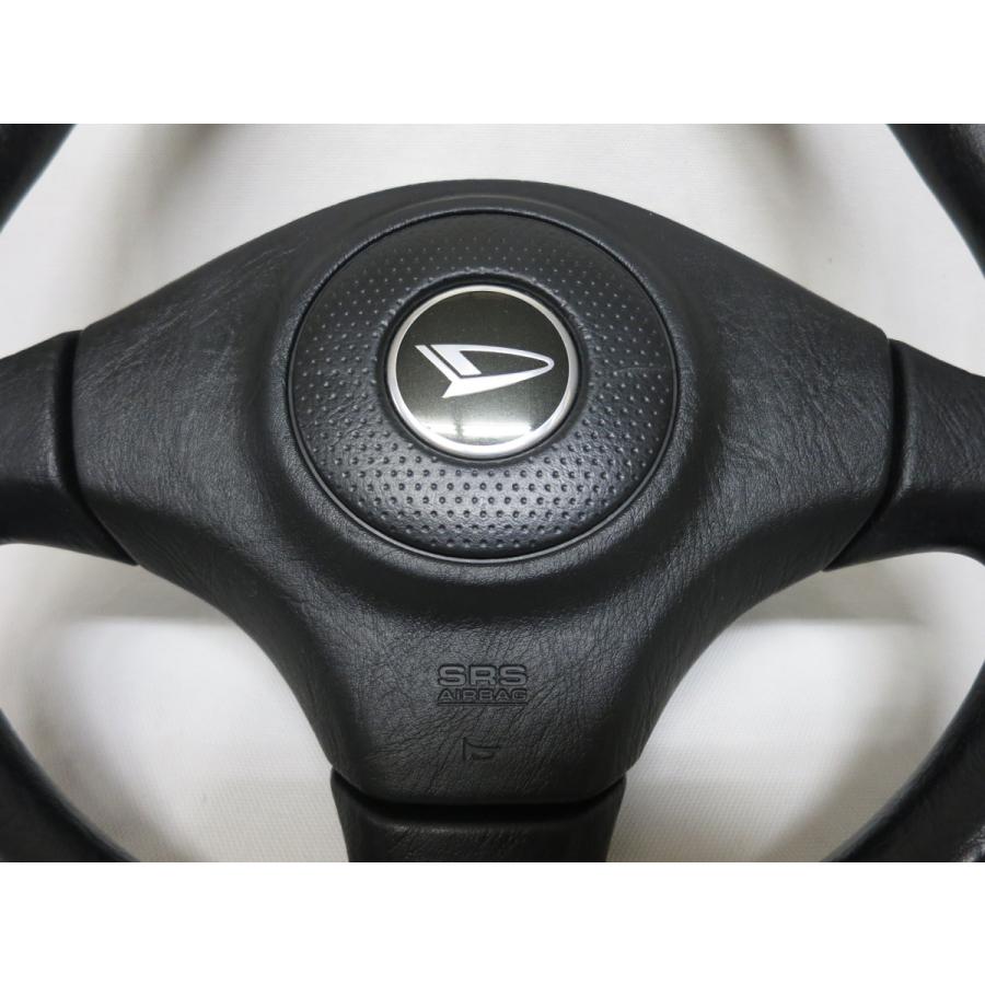 L700S ミラジーノ ステアリング ハンドル ミニライト 純正 コペン 等にも ダイハツ - L700S ミラジーノ ステアリング ハンドル ミニライト 純正